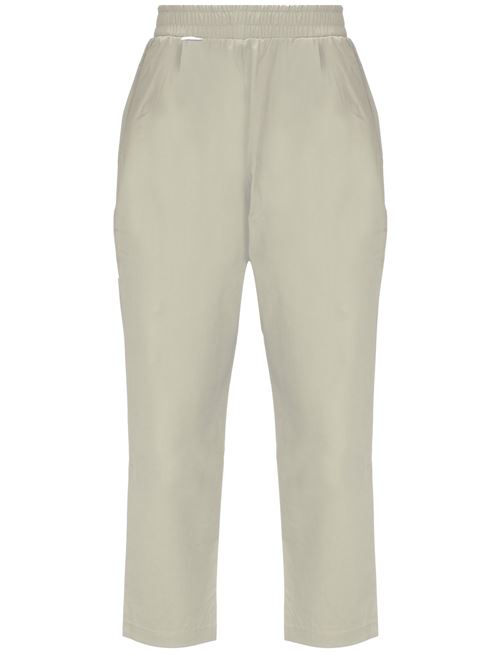 Pantaloni elasticizzati beige Family first | PS2405WHITE